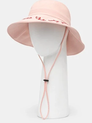 Fiorucci kapelusz Embroidered Bucket kolor pomarańczowy U01FPAHA136NY01PN02