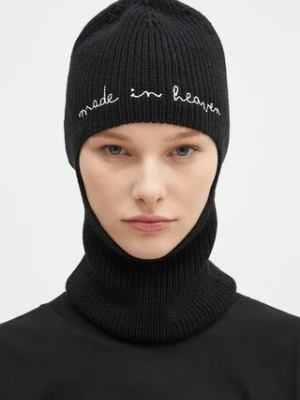 Fiorucci kominiarka wełniana Embroidered Balaklava