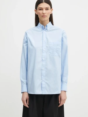 Fiorucci koszula bawełniana Angel Embroidered Relaxed Fit