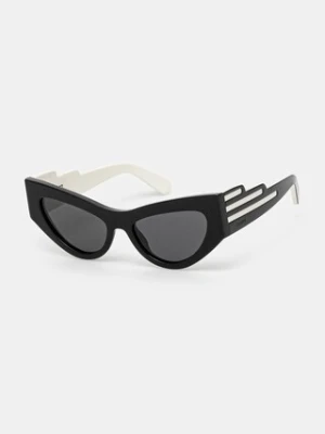 Fiorucci okulary przeciwsłoneczne Wing damskie kolor czarny U01FPASU132AC03BK01