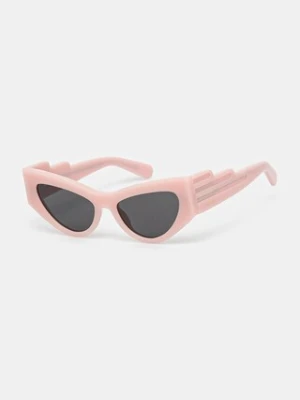 Fiorucci okulary przeciwsłoneczne Wing damskie kolor różowy U01FPASU132AC03PN02
