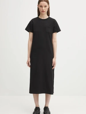 Fiorucci sukienka bawełniana Cash and Carry Print Maxi