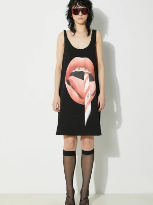Fiorucci sukienka bawełniana Mouth Print Tank Dress