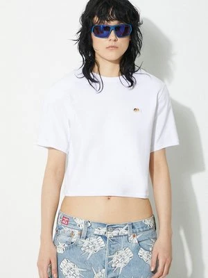 Fiorucci t-shirt Angel Patch Padded Cropped T-Shirt damski kolor biały M01FPTSH095CJ03WH01