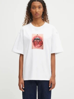 Fiorucci t-shirt bawełniany Cherry Mouth Print Boxy Fit
