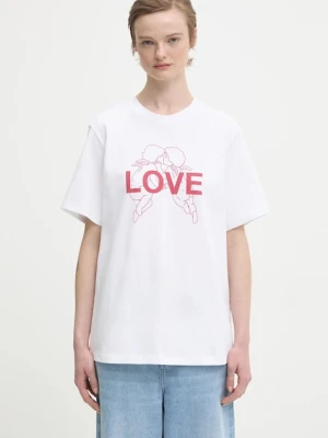 Fiorucci t-shirt bawełniany Kissing Angels Love Print Regular