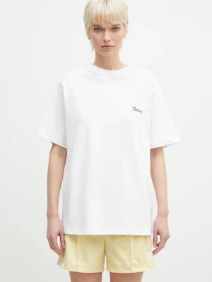 Fiorucci t-shirt bawełniany Logo Print Regular Fit damski kolor biały U02SPTSH323CJ01WH05