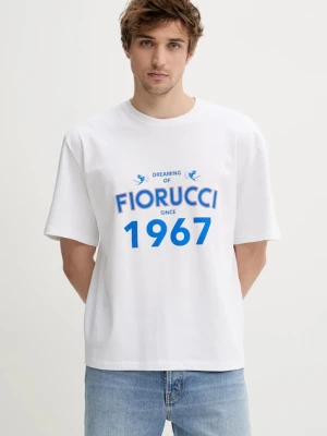 Fiorucci t-shirt bawełniany White Dreaming 1967 Print Boxy Fit T-Shirt