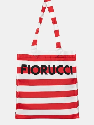 Fiorucci torebka Logo Print Nylon Tote kolor czerwony W02FPABA275NY01RD02