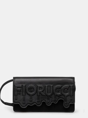 Fiorucci torebka skórzana Melted Bag kolor czarny U01FPABA208LE01BK01