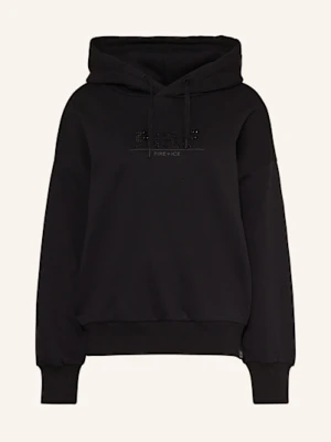 Fire+Ice Bluza Nierozpinana nelly2 Z Ozdobnymi Kamykami schwarz