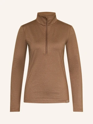 Fire+Ice Midlayer margo2 Z Błyszczącą Przędzą braun