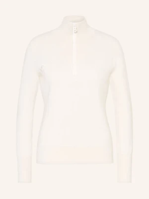 Fire+Ice Sweter Typu Troyer azra4 weiss FIRE + ICE