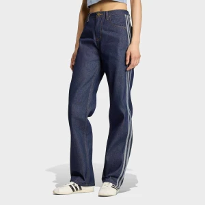 Firebird Mid Rise Straight Denim Pants adidas Originals niebieski