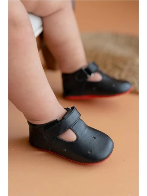 First Step Skórzane buty w kolorze czarnym do raczkowania rozmiar: 20