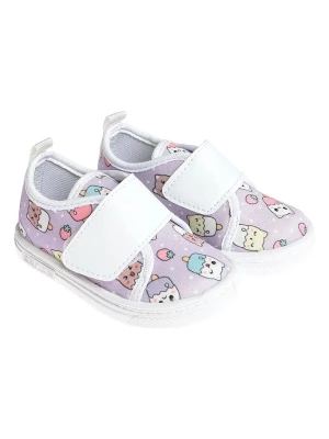 First Step Sneakersy "Cute Cat" w kolorze fioletowym rozmiar: 24