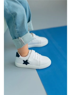 First Step Sneakersy "Star" w kolorze biało-granatowym rozmiar: 27