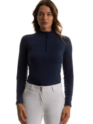 Fischer Koszulka funkcyjna w kolorze granatowym rozmiar: L