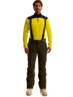 Fischer Spodnie narciarskie w kolorze khaki rozmiar: S