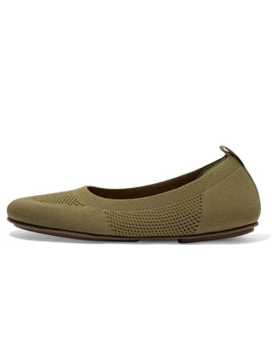 fitflop Baleriny w kolorze khaki rozmiar: 41