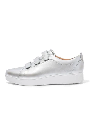 fitflop Skórzane sneakersy w kolorze srebrnym rozmiar: 39