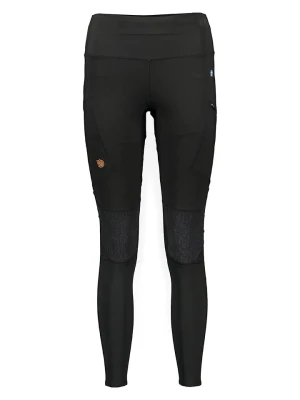 FJÄLLRÄVEN Legginsy funkcyjne "Abisko" w kolorze czarnym rozmiar: S