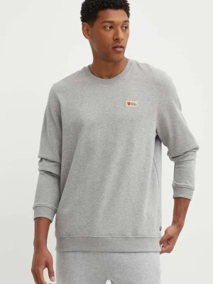 Fjallraven bluza bawełniana Vardag męska kolor szary melanżowa F87070.020.999-999