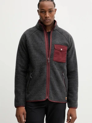 Fjallraven bluza polarowa Vardag Pile Fleece M kolor szary gładka F84158.030.352