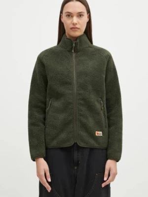 Fjallraven bluza polarowa Vardag Pile Fleece W kolor zielony gładka F84789.662