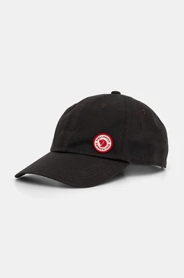 Fjallraven czapka z daszkiem Fjällräven Logo Cap kolor szary z aplikacją F13100181.030