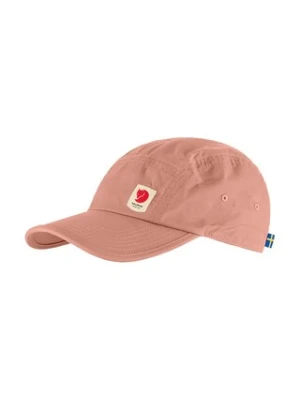 Fjallraven czapka z daszkiem High Coast Wind Cap kolor różowy gładka F12100004.300