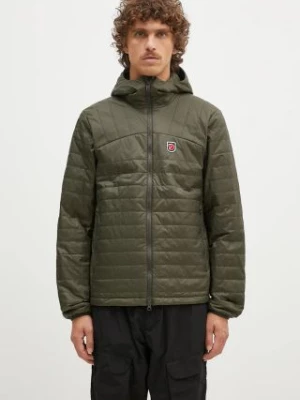 Fjallraven kurtka Expedition X-Latt Hoodie M męska kolor zielony przejściowa F12500157.662