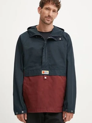 Fjallraven kurtka outdoorowa Vardag Anorak kolor granatowy F87008.555.352