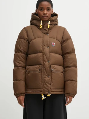 Fjallraven kurtka puchowa Expedition Fjällräven brązowy