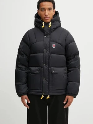 Fjallraven kurtka puchowa Expedition kolor czarny zimowa F84605