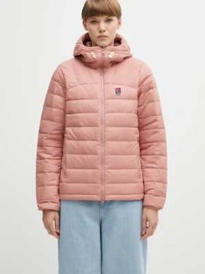 Fjallraven kurtka puchowa Expedition kolor różowy przejściowa F86122