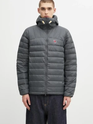 Fjallraven kurtka puchowa Expedition kolor szary zimowa F86121