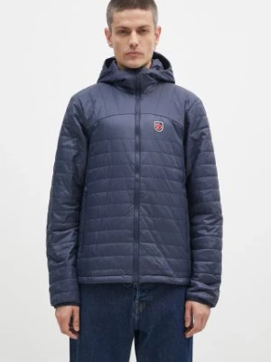 Fjallraven kurtka sportowa Expedition X-Lätt Hoodie kolor granatowy przejściowa F12500157.560