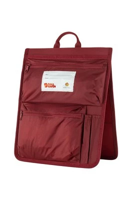 Fjallraven organizer do plecaka Kanken kolor bordowy mały gładki F23508