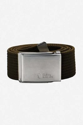 Fjallraven pasek Canvas Belt kolor zielony F77029.633-633