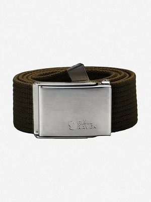 Fjallraven pasek Canvas Belt kolor zielony F77029.633-633