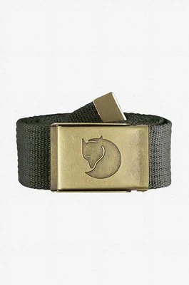 Fjallraven pasek Canvas Brass Belt kolor zielony F77297.032-32