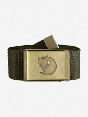 Fjallraven pasek Canvas Brass Belt kolor zielony F77297.633-633