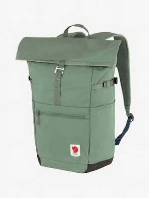 Fjallraven plecak F23222.614 kolor zielony duży gładki