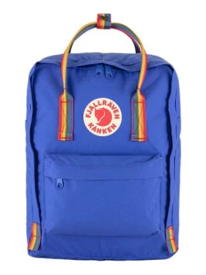 Fjallraven plecak F23620.571 Kanken Rainbow kolor niebieski duży gładki