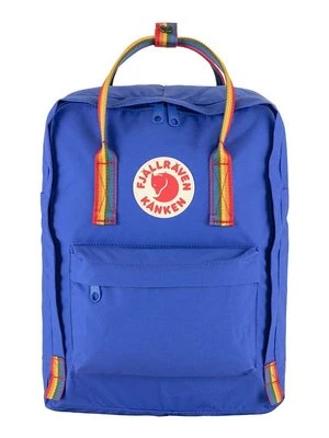 Fjallraven plecak F23620.571 Kanken Rainbow kolor niebieski duży gładki