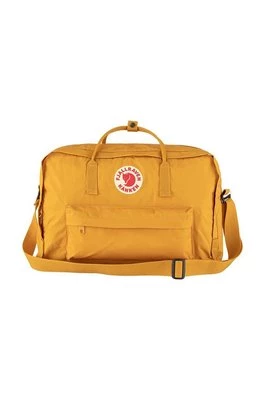 Fjallraven plecak F23802.160 Kanken Weekender kolor żółty duży gładki
