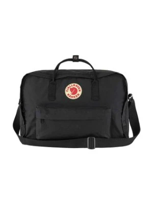 Fjallraven plecak F23802.550 Kanken Weekender kolor czarny duży gładki