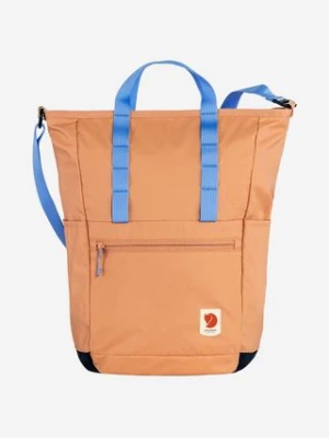 Fjallraven plecak Fjallraven High Coast Totepack F23225 241 kolor pomarańczowy duży gładki F23225.241-241