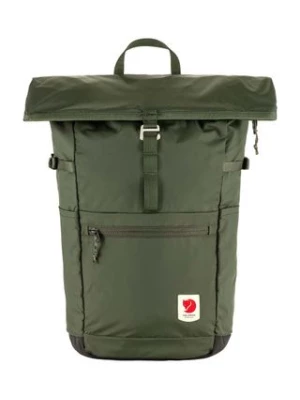 Fjallraven plecak High Coast Foldsack 24L kolor zielony duży gładki F23222.623